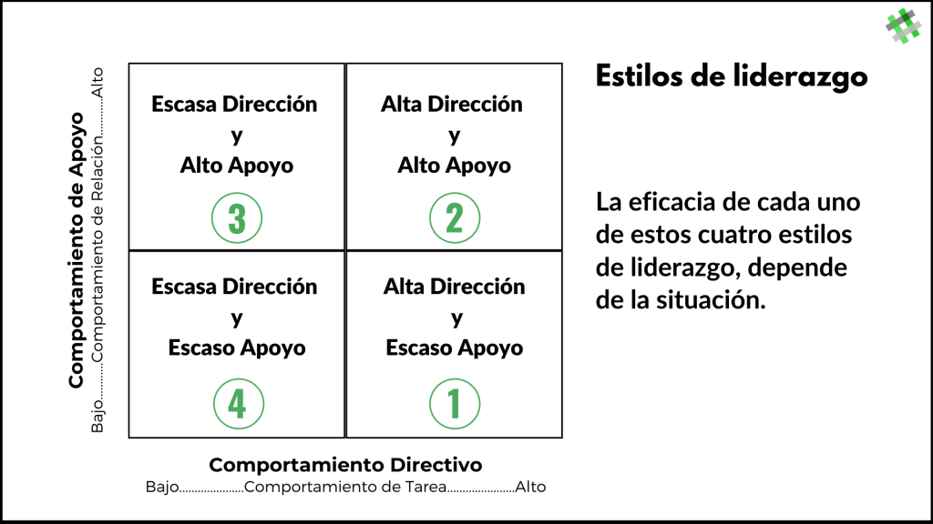 El liderazgo Situacional. Estilos de liderazgo